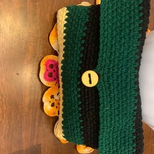 Crochet purse